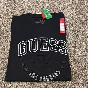 Guess Black Short Sleeve Tee